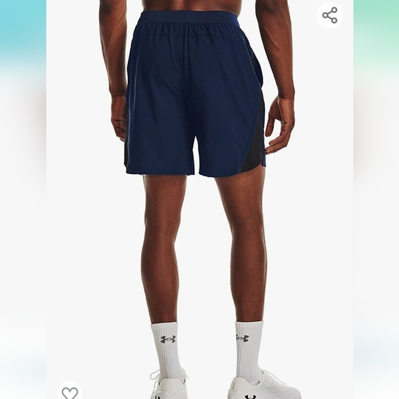 Under Armour 7" Launch Stretch Woven Run Shorts, like new! - Picture 3 of 10